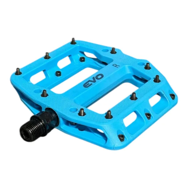 Evo Freerider Rulmanlı ve Çivili Platform Pedal Mavi