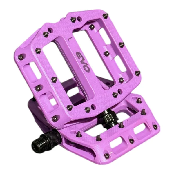 Evo Freerider Rulmanlı ve Çivili Platform Pedal Mor