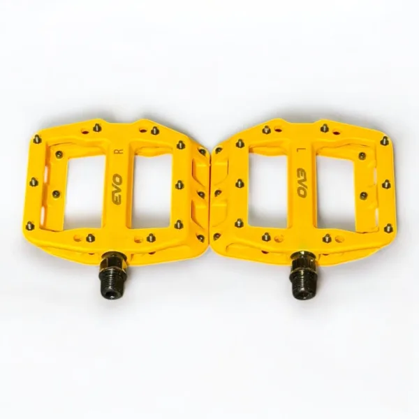Evo Freerider Rulmanlı ve Çivili Platform Pedal Sarı - Görsel 2