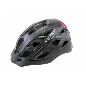 Impact Commur Işıklı Siyah Kask