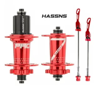 Hassns Pro7 Ön Arka Göbek Seti 32 Delik Kırmızı